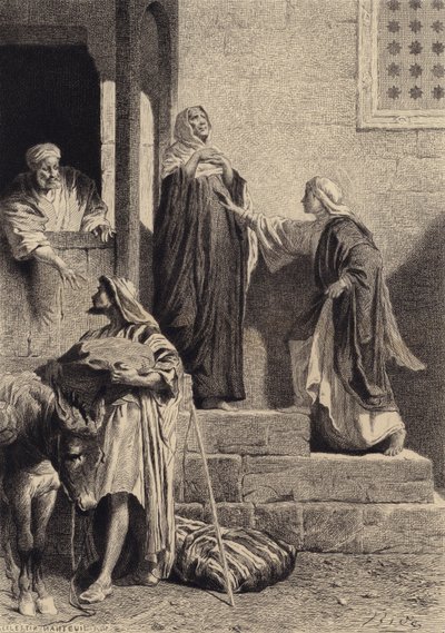 Marie et Élisabeth - after Albert Robida