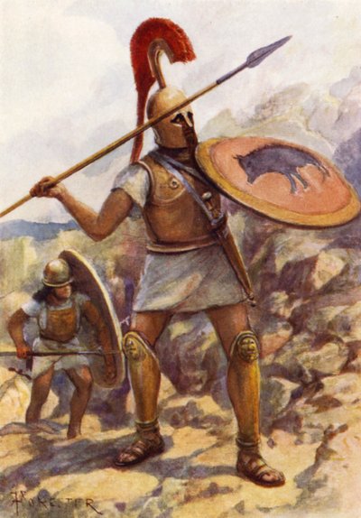 Un hoplite dans l