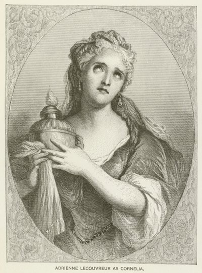 Adrienne Lecouvreur en Cornélie - after Antoine Coypel