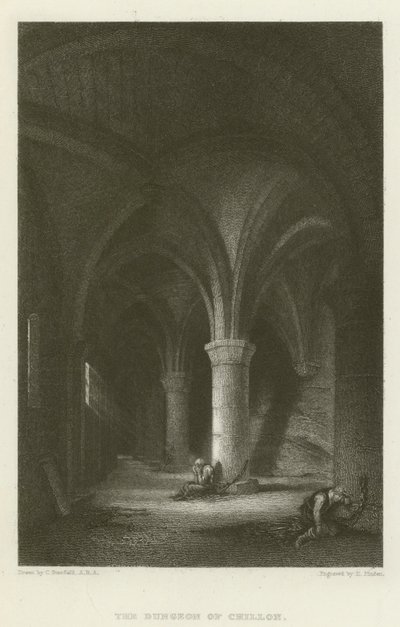 Le Donjon de Chillon - after C. Stanfield