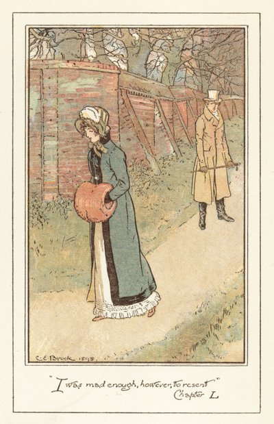Illustration pour Emma de Jane Austen - after Charles Edmund Brock
