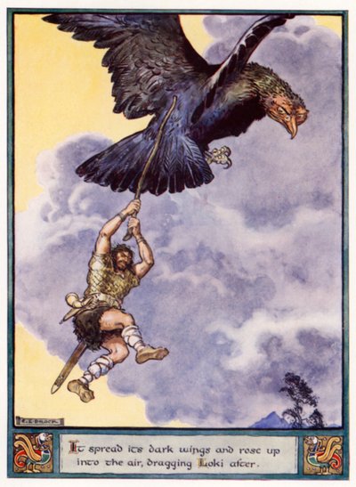 Il déploya ses ailes sombres et s