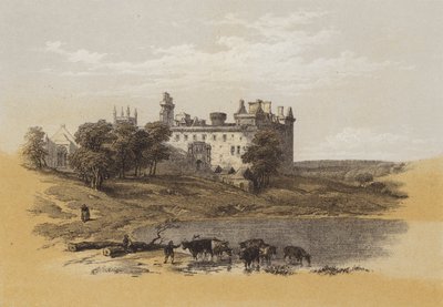 Palais de Linlithgow - after David Roberts