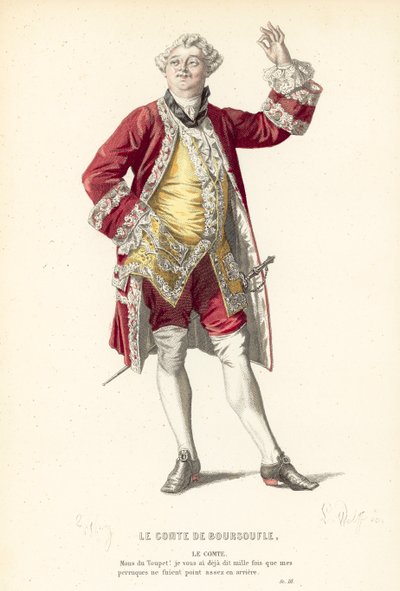 Le Comte de Boursoufle - after Edmond A.F. Geffroy