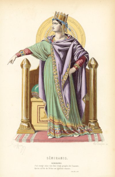 Sémiramis - after Edmond A.F. Geffroy