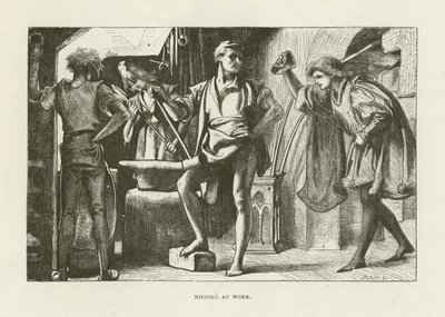 Illustration pour Romola de George Eliot - after Frederic Leighton