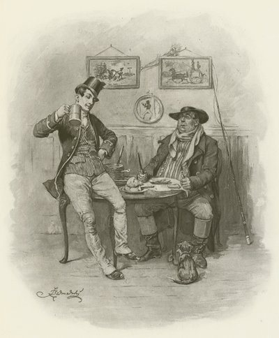 Les Deux Wellers - after Frederick Barnard