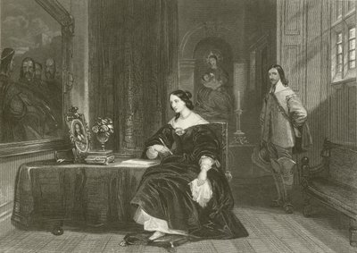 La Reine Henriette intercédant pour Charles Ier - after George Cattermole