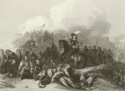 Assaut de Bristol - after George Cattermole