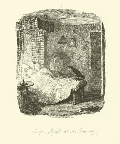 Illustration pour Roderick Random de Tobias Smollett - after George Cruikshank