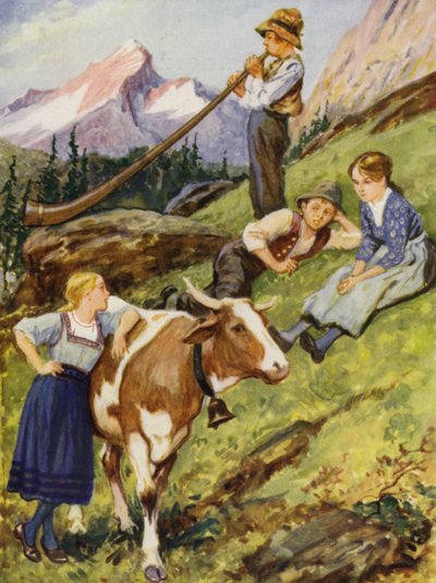Un été suisse - after Gordon Frederick Browne