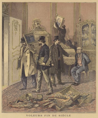 Un vol audacieux - after Henri Meyer