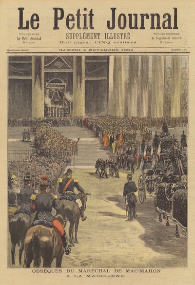 Funérailles du maréchal MacMahon - after Henri Meyer