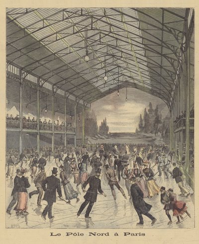 Patinoire à Paris - after Henri Meyer