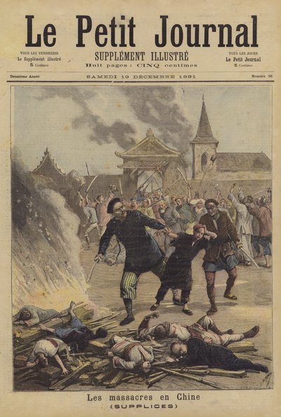 Massacres en Chine - after Henri Meyer