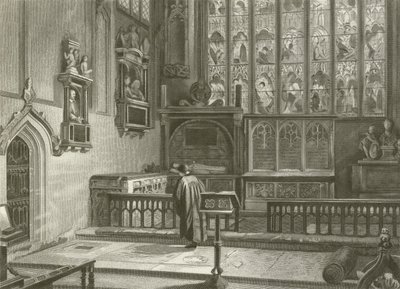 Tombe de Shakespeare, église de Stratford - Henry after Warren
