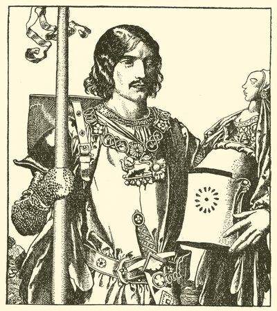 Sir Launcelot du Lac - after Howard Pyle