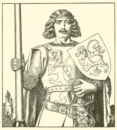 Sir Tristram de Lyonesse - after Howard Pyle