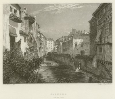 Grenade, avec la Tour - after John Frederick Lewis