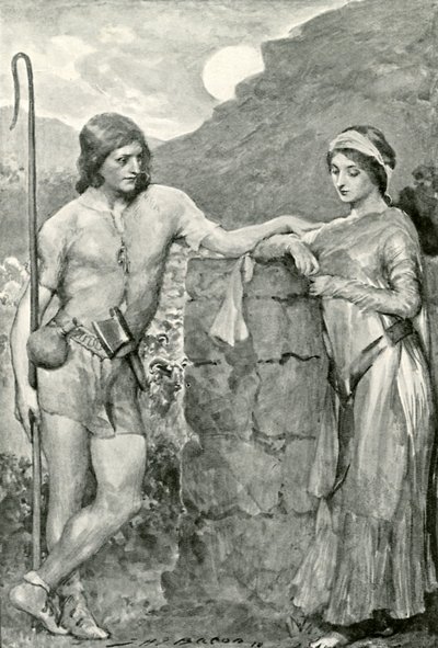 Olaf et Sigrid - after John Henry Frederick Bacon