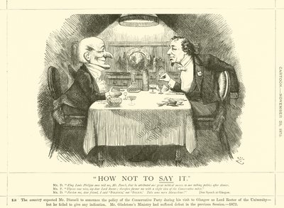 Comment ne pas le dire - after John Tenniel