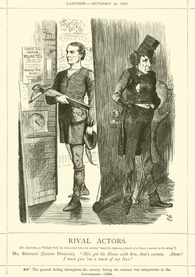 Acteurs rivaux - after John Tenniel