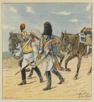 Carabiniers, 1806-1812 - after Louis Charles Bombled