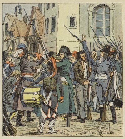 La Nation tout entière courut aux armes - after Louis Charles Bombled