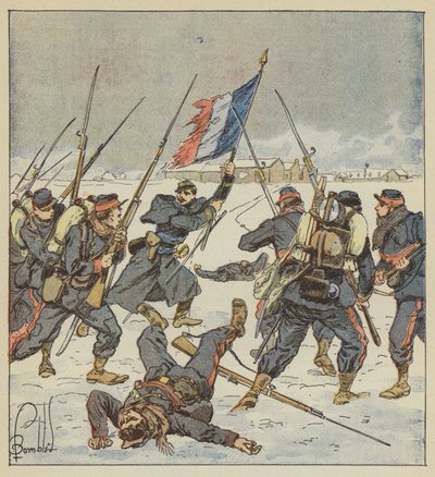 Le capitaine Couturie, des mobiles de la Sarthe, s