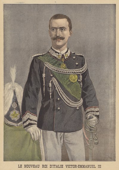 Victor Emmanuel III, le nouveau roi d