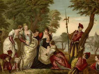 La découverte de Moïse - after Veronese