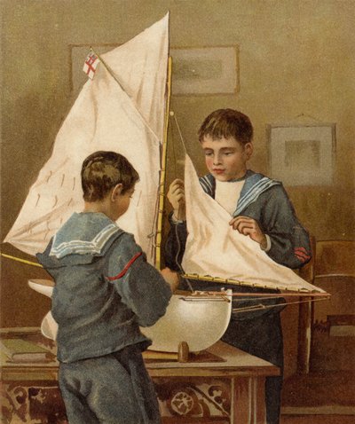 Préparation pour la mer - after William Henry James Boot