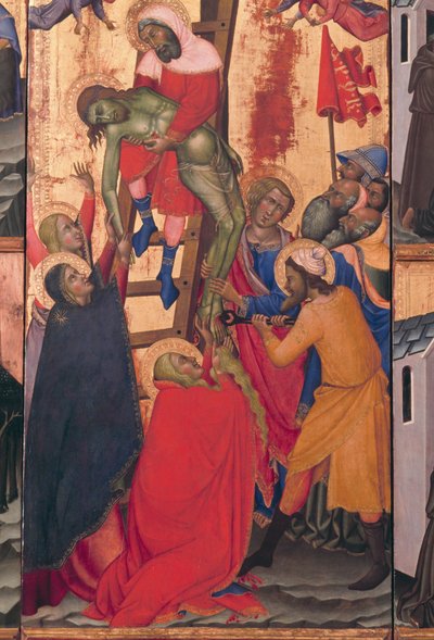 Descente de croix du Christ - also Manfredi de Battilori Bartolo di Fredi