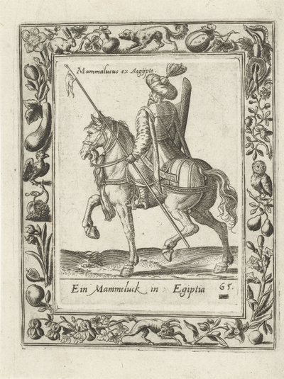 Mamelouk à cheval - anonymous (attributed to)