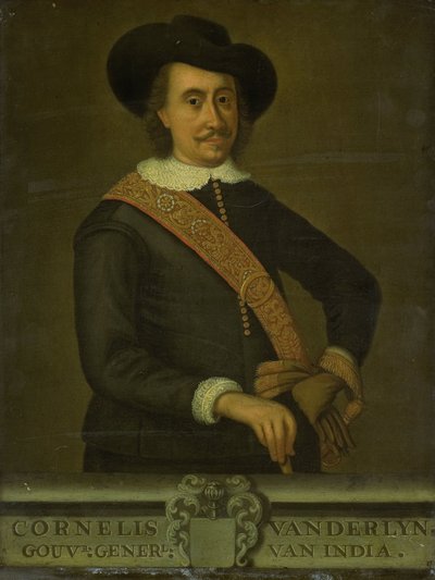 Portrait de Cornelis van der Lijn, Gouverneur général des Indes orientales néerlandaises - anonymous (copy after)