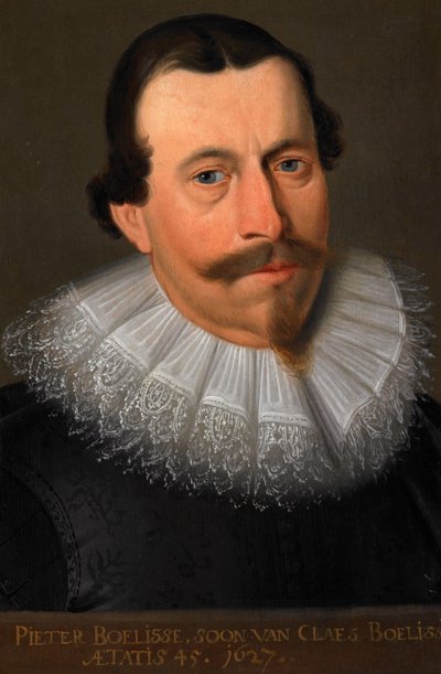 Portrait de Pieter Claesz Boelens - anonymous (copy after)