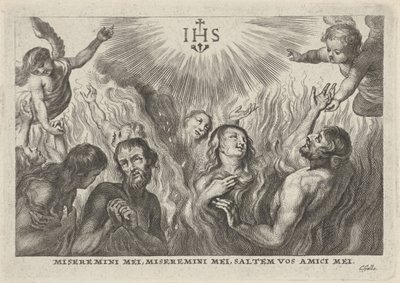 Les âmes au purgatoire - anonymous (possibly)