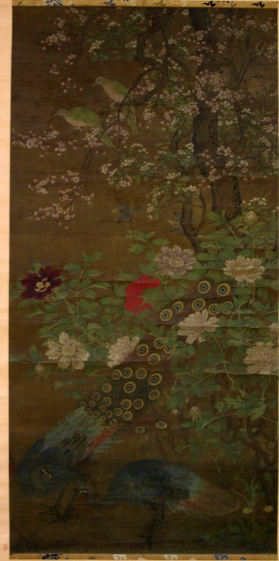 Oiseaux et fleurs - anonymous 