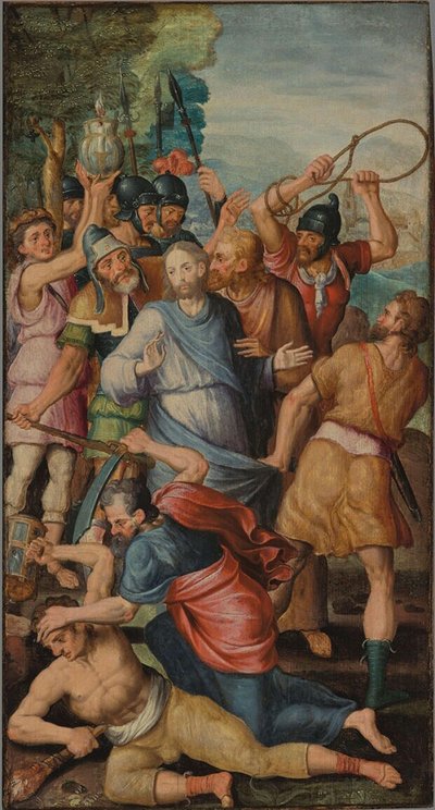 Dutch : La capture du Christ La trahison du Christ - anonymous 