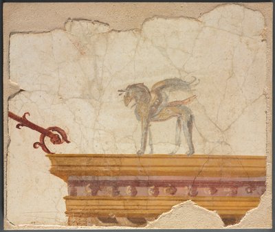 Griffin Atop Entablature - anonymous 