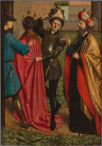 Sainte Catherine est enlevée - anonymous 