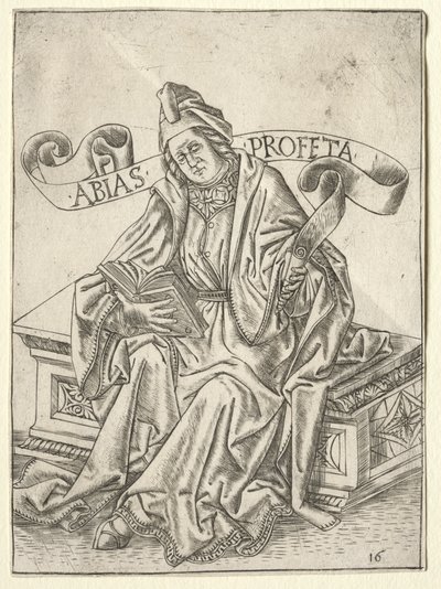 Les Prophètes : Abdias - attributed to Baccio Baldini