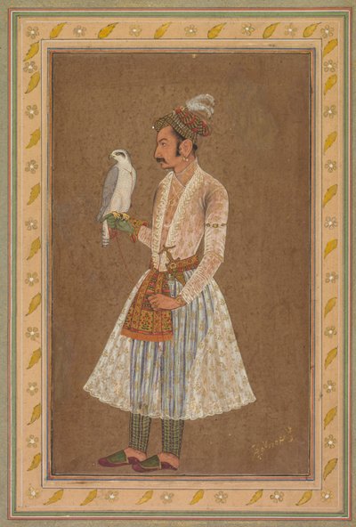 Portrait de Raja Jagat Singh de Nurpur (règne 1618-46) - attributed to Bichitr