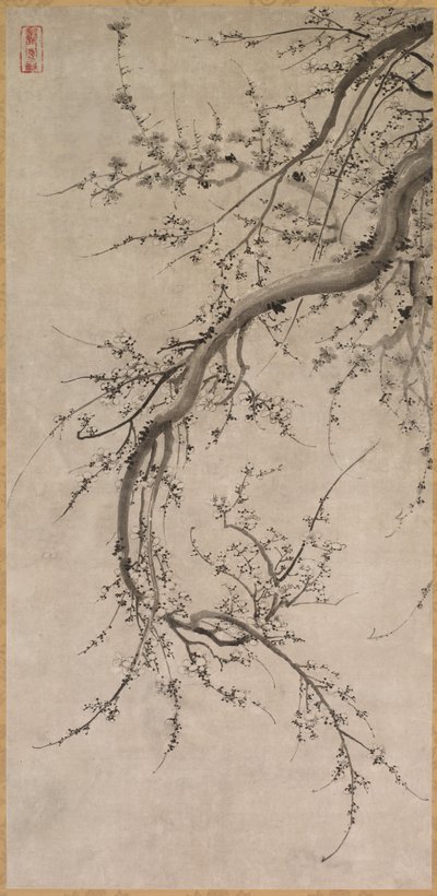 Prunus - attributed to Kano Einō