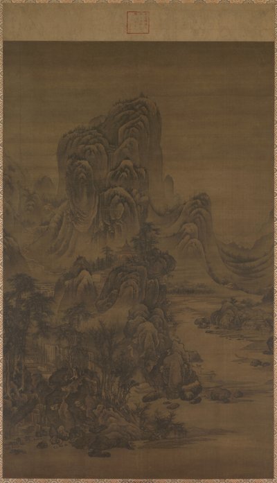 Paysage dans le style de Juran - attributed to Liu Du