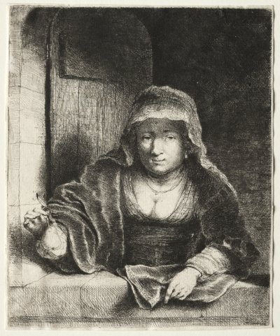 La femme à la poire - attributed to Painter of the Royal Procession