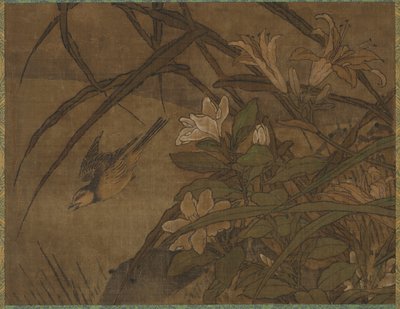 Oiseaux et fleurs - attributed to Sesshū Tōyō