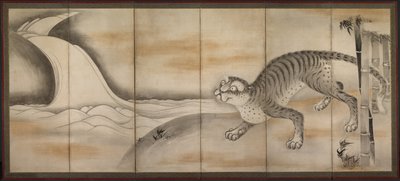 Tigre - attributed to Soga Nichokuan