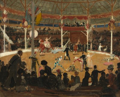 Le Cirque - attributed to Suzanne Valadon