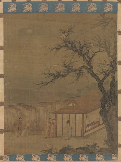 Écouter le Qin - attributed to Tang Yin